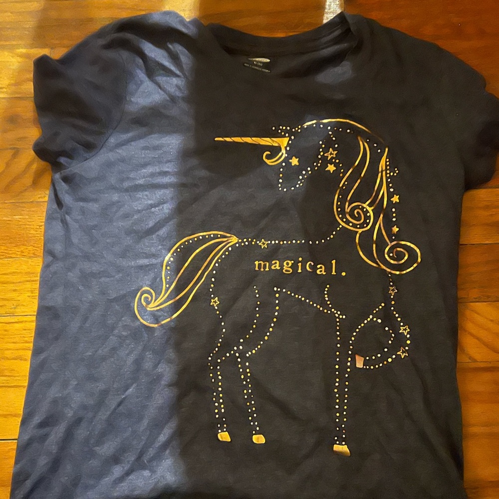 Old Navy “magical” unicorn girls t-shirt size XL (14)